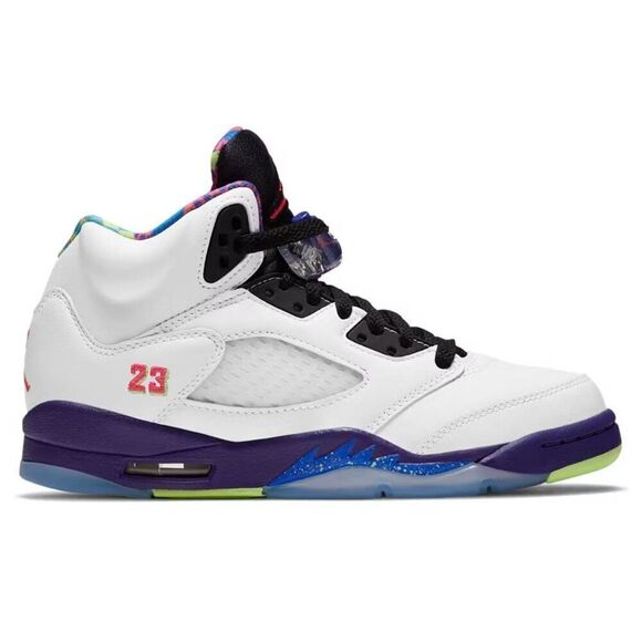 NIKE Air Jordan 5 Retro "Alternate Bel-Air" Sneakers Size 6.5Y/W8 - Picture 1 of 9